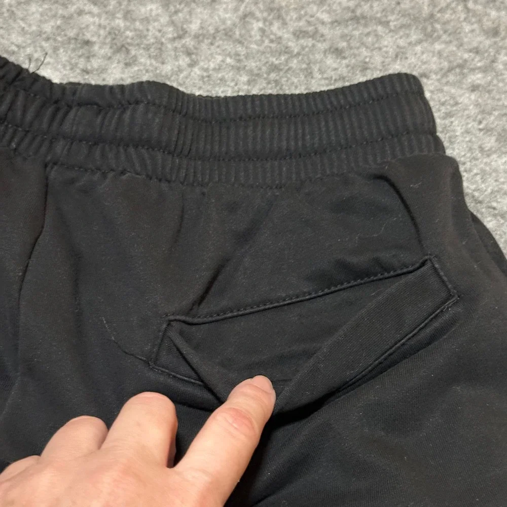 Kill Crew Mens Small Fighters Club Shorts Black MMA Streetwear Gym